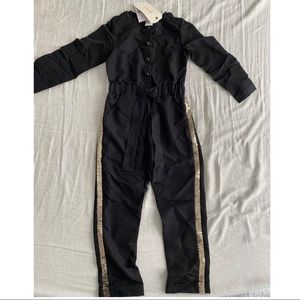 NWT Junior Sequin Jumpsuit